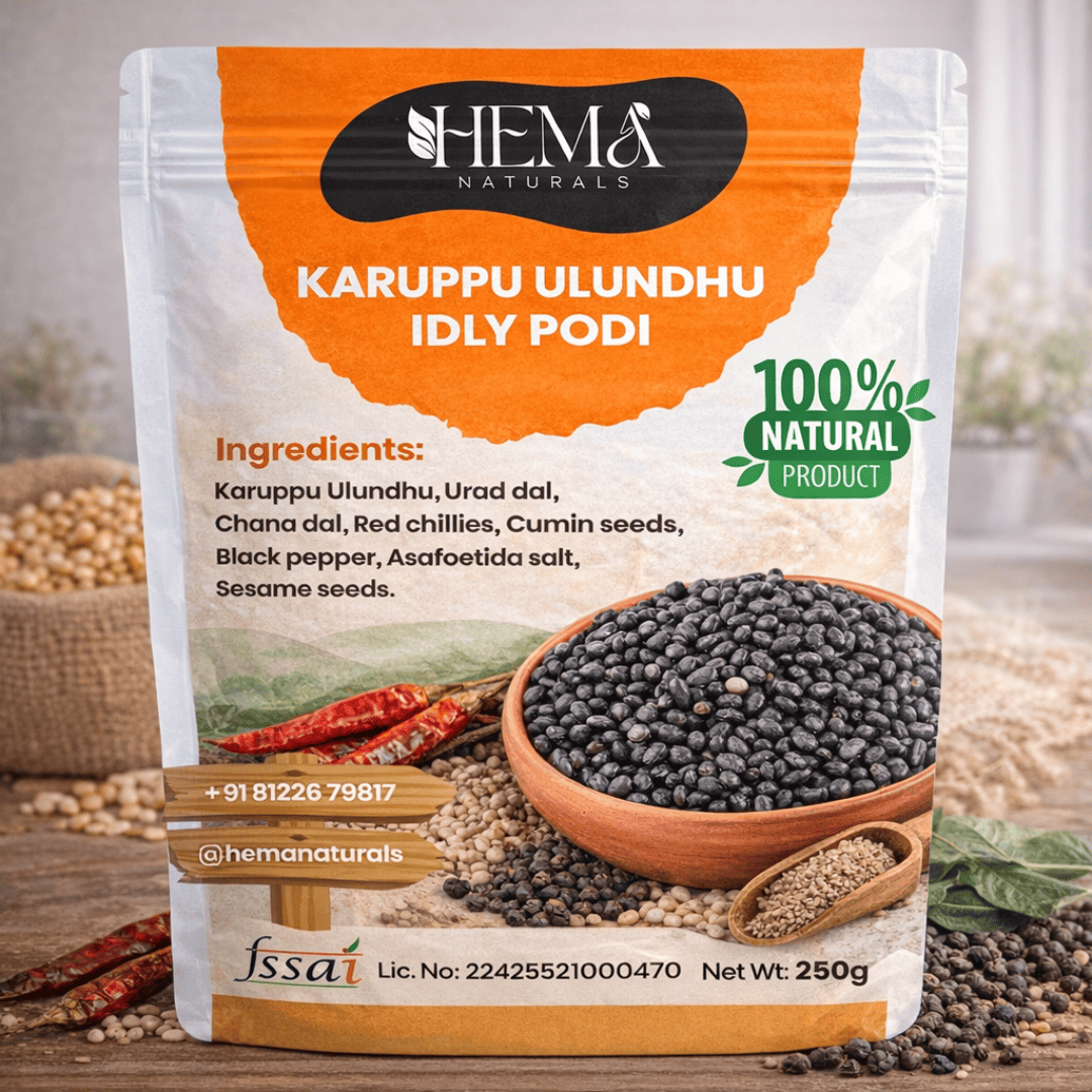 Karuppu Ulundhu Idly Podi