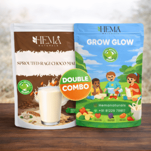 Sprouted Raagi Malt + Growglow